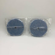 2pk Rupes 9.BW180H Coarse Blue Wool Pad 170mm - 6.75in Big Foot Polishing 8