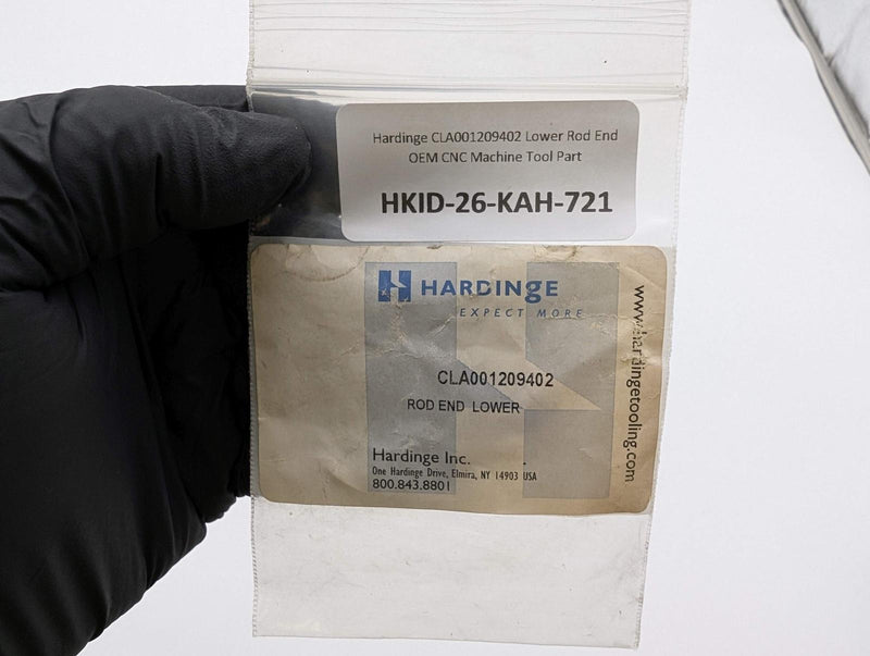 Hardinge CLA001209402 Lower Rod End OEM CNC Machine Tool Part