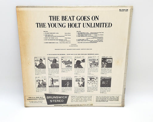 Young Holt Unlimited The Beat Goes On 33 RPM LP Record Brunswick 1967 BL 754128 2