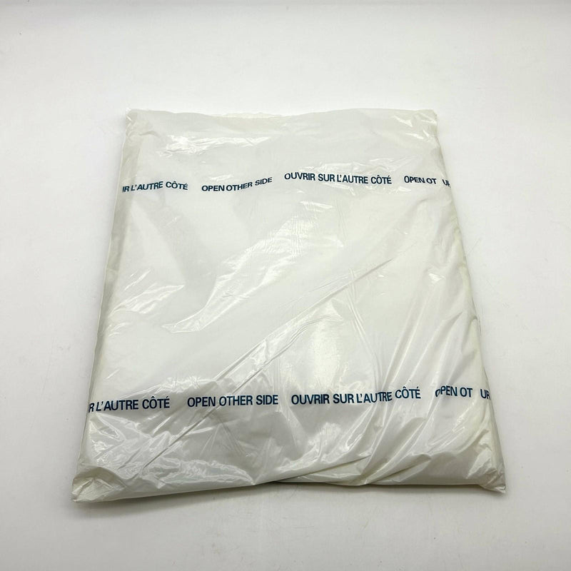 Ansell 56-210-55 Disposable Apron 28in Wide x 55 Long Polyethylene White 100/Bag
