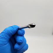 Cleveland C46331 Countersink Single Flute 3/8" Diam 1/4" Shank Solid Carbide 1