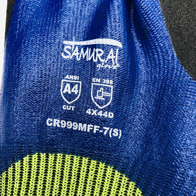 Global Glove CR999MFF Cut Resistant Glove Small Samurai Double Dipped 11 Pairs 5