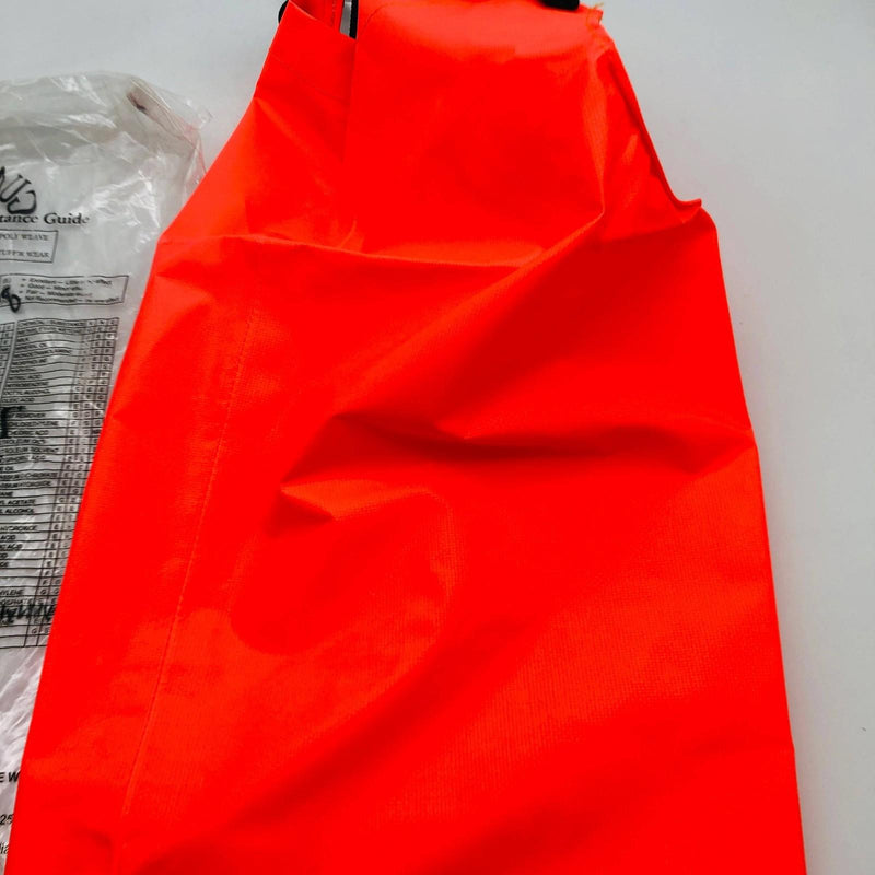 Guardian 706ORL Bib Overalls Size Large Tri-Weave Orange Vinyl Chem/Fire Resist 7