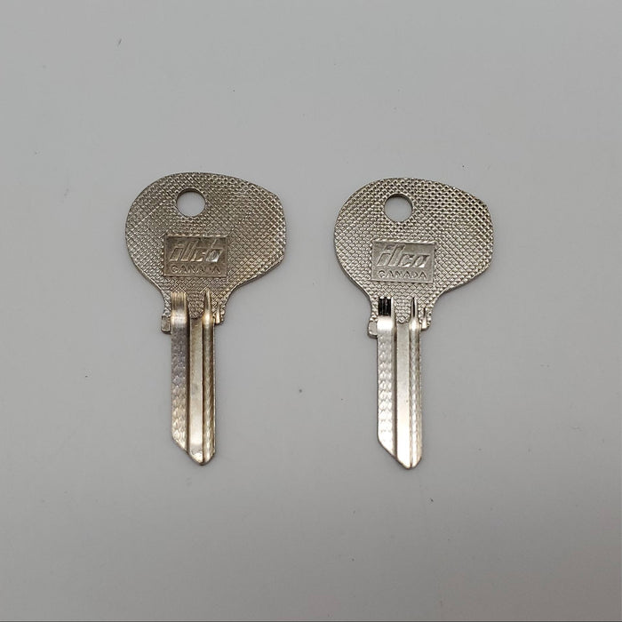 2x Ilco 64K Key Blanks for Older Porsche, Vauxhall, Volkswagen Vehicles 3