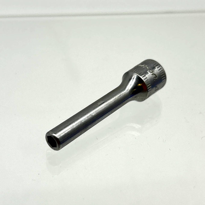 Snap-On STMM4 Socket 4mm Deep Metric 1/4" Drive 6 Point USA 1ct 1