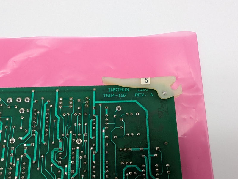 Instron A504-129 Rev A Load Sensor Conditioner Board T504-197 Rev A for 4300 5