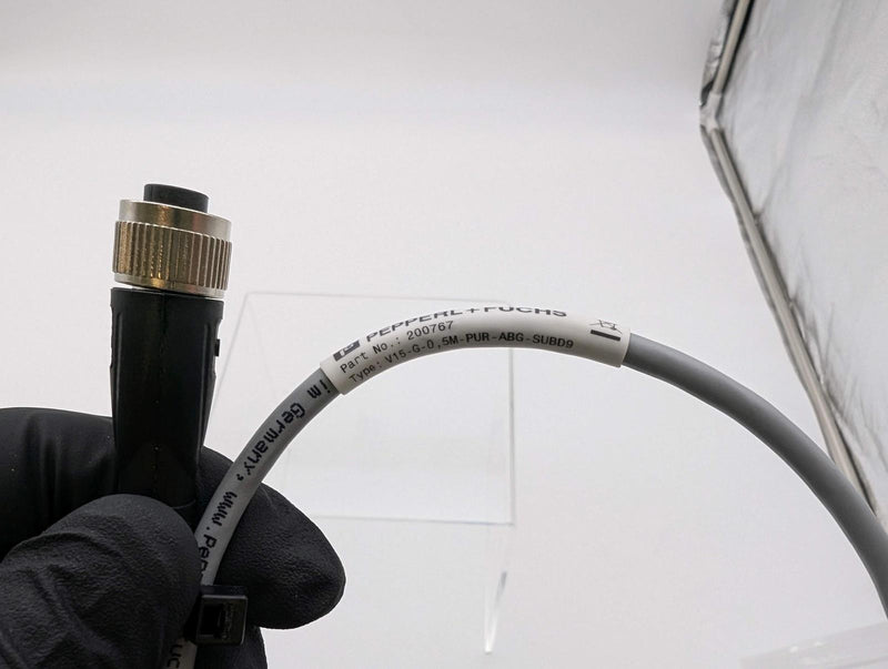 Pepperl + Fuchs V15-G-0.5M-PUR-ABG-SUBD9 Cable 5-Pin Female to Sub-D 9-Pin Male 4