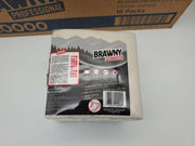 Brawny 1/4 Fold DRC Wipers Medium Duty 12.5" x 13" 18 Packs of 65 1170 Total 3