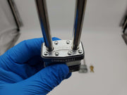 2x Master Lock Padlocks 3" Shackle 1-3/4" Body Commercial 81MKLJ Keyed Diff 4