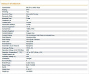 ITT Cannon 26482 Circular Connector 15 Solder Contact IP67 Mil Spec KPT06F14-15S 5