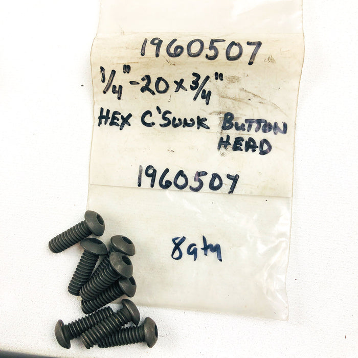 Simplicity 1960507 Screw Button Head Hex OEM NOS Replcd by 1960507SM Loose 2