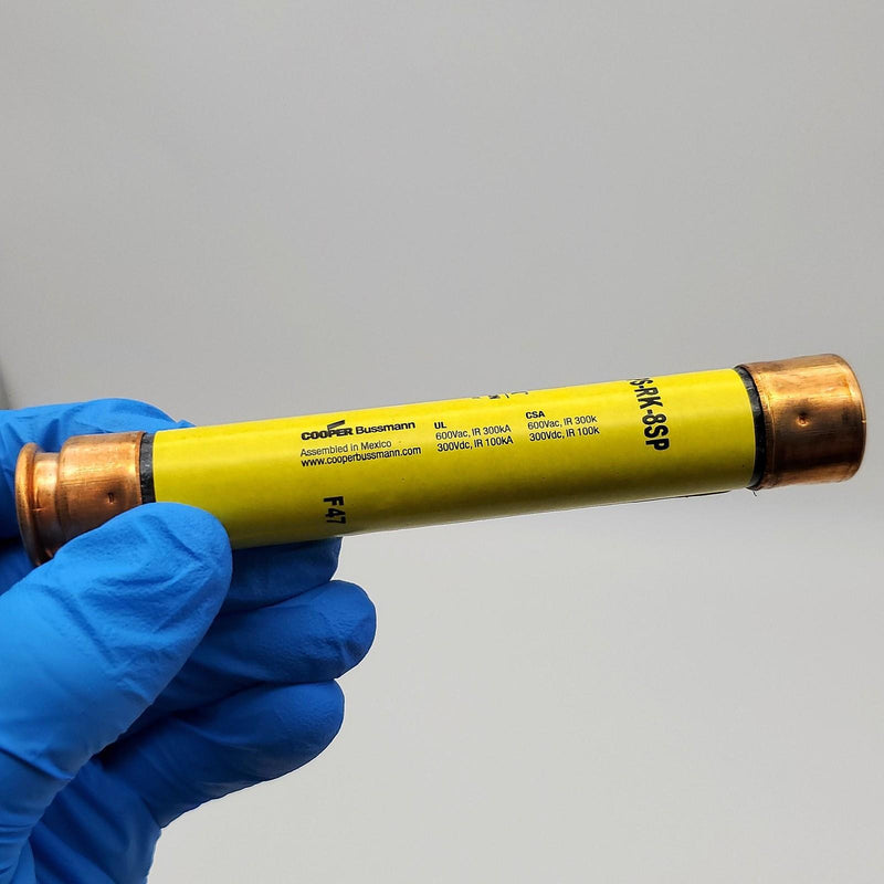 Bussmann LPS-RK-8SP Fuse 8A 600V Time Delay Dual Element Low-Peak 2