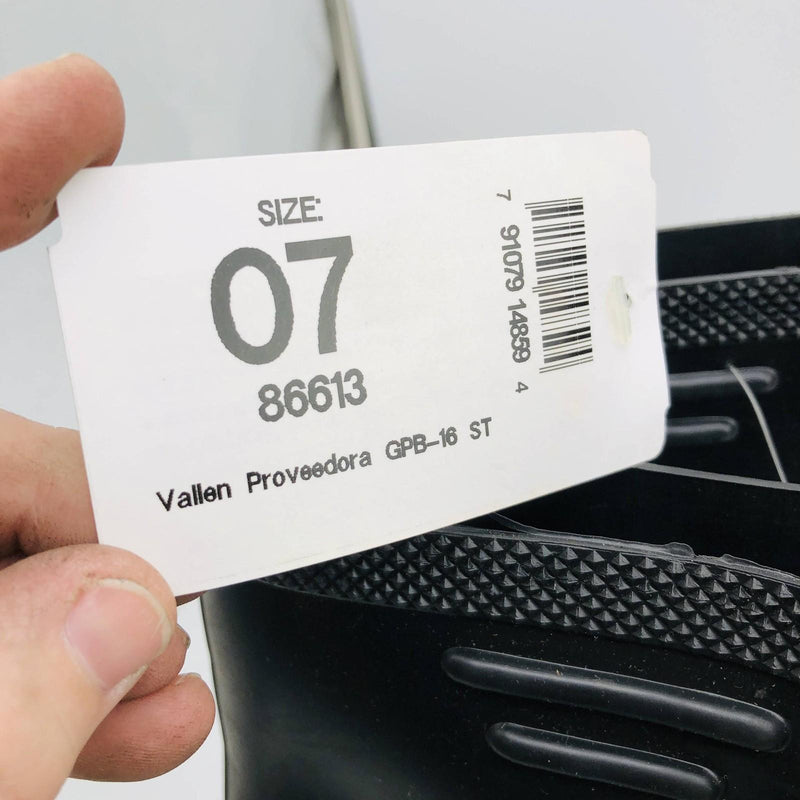 Onguard GPB-167 Work Rain Boot M7/W9 Steel Toe Cleated Outsole Black PVC 16in 4