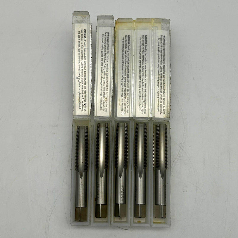 Cle-Line C62073 Taper Hand Tap 9/16-18NF H3 4 Flutes HSS General Purpose 5pk 1