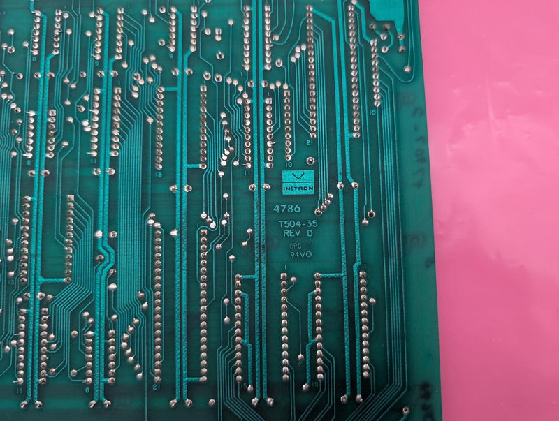 Instron A504-8 Rev E IEEE Interface Card T504-35 Rev D for T5640 System 5