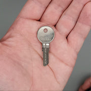 1x Ilco 1120D Key Blanks fits some Slaymaker Locks Nickel Plated NOS 2