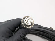 Hubbell HCMS10120 Cable Assembly 20 FT 10 Pin Mini-Quick Change to Bare Wire 2