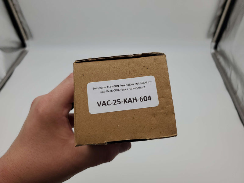 Bussmann TCFH30N Fuseholder 30A 600V for Low-Peak CUBEFuses Panel Mount 6