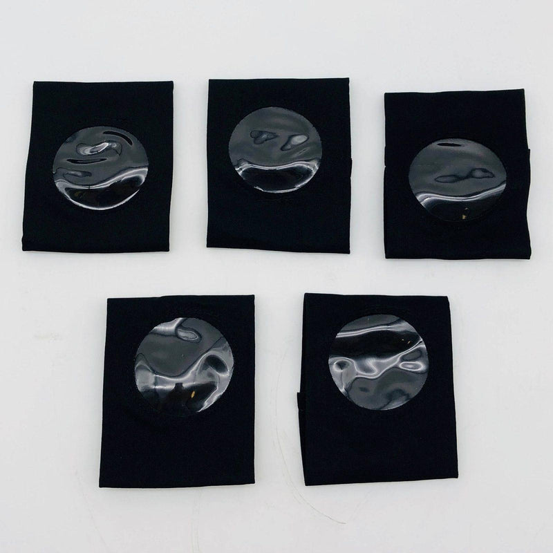 Wonderguard W2 Wrist Watch Protective Cover Large with Vinyl Window Blk Lot of 5 1