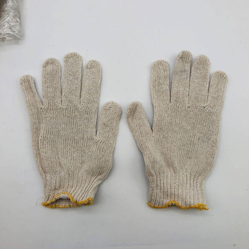 MCR Safety 9650 Work Glove Size Small String Knit Cotton Poly Dots 1 Sd 12 Pairs 4