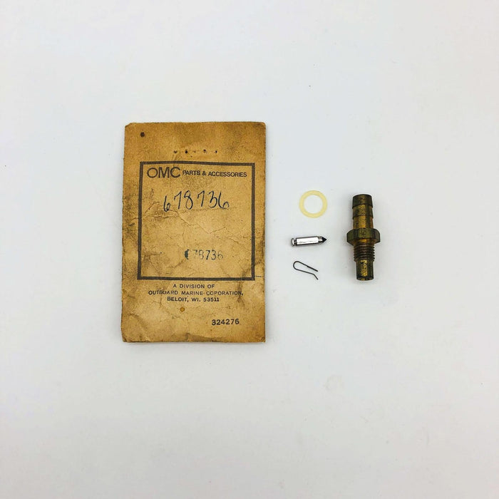 Lawn-Boy 678736 Float Valve & Seat OEM New Old Stock NOS Open 7