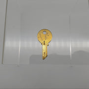 10x CompX Chicago DK-P-2 Key Blanks Brass 4 Pin NOS 2