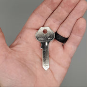 10x Ilco 1092J / M14 Key Blanks Master Lock No 19 Padlocks Nickel Plate 6 Pin 1