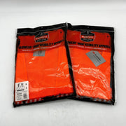 Ergodyne Glowear 8250Z Safety Vest Sz S/M Class 2 Two-Tone Orange Reflective 2pk 6