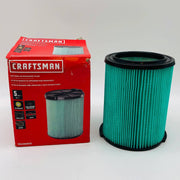 Craftsman CMXZVBE38753 Replacement Vacuum Filter Genuine HEPA Media Wet Dry Vac 1