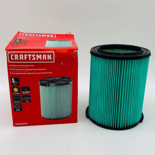 Craftsman CMXZVBE38753 Replacement Vacuum Filter Genuine HEPA Media Wet Dry Vac 1