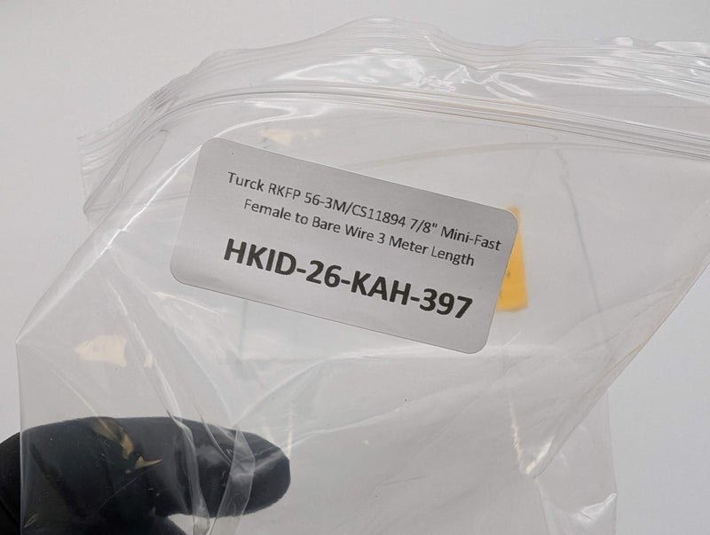 Turck RKFP 56-3M/CS11894 7/8" Mini-Fast Female to Bare Wire 3 Meter Length 5