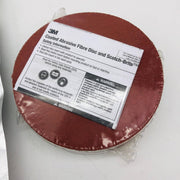 3M 89637 Fiber Fibre Sanding Discs 60 Grit 5" x 7/8" Arbor 787C Pack of 25 3