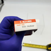 10x All Lock 123 Stop Cam Washers 90 Degrees 5/8" OD 0.35" ID USA Made NOS 3