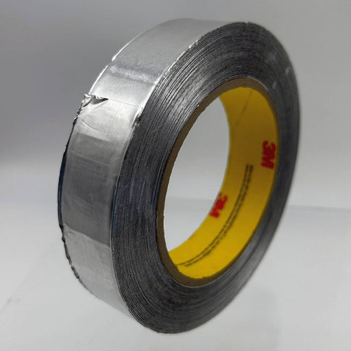 3M 34383 Silver Aluminum Foil Tape Self Wound 1in x 60yd 4.5 mil Thick 1 Roll 2