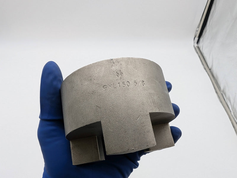 Martin ML150 5/8 Jaw Coupling Hub 1-5/8" Bore 1-3/4" Bore Length 3-3/4" OD 2