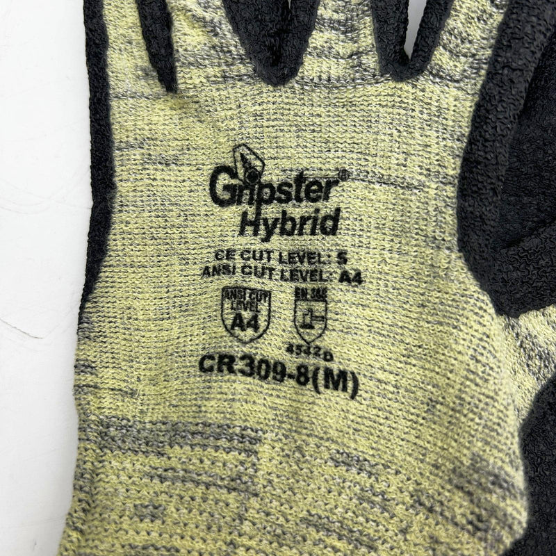 Global Glove CR309 Cut Resistant Glove Sz 8 Medium Gripster Hybrid 12 Pairs 6