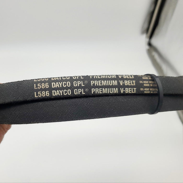 Dayco L586 Belt 5/8" Width 86" Length 0.38" Depth Premium V-Belt 3