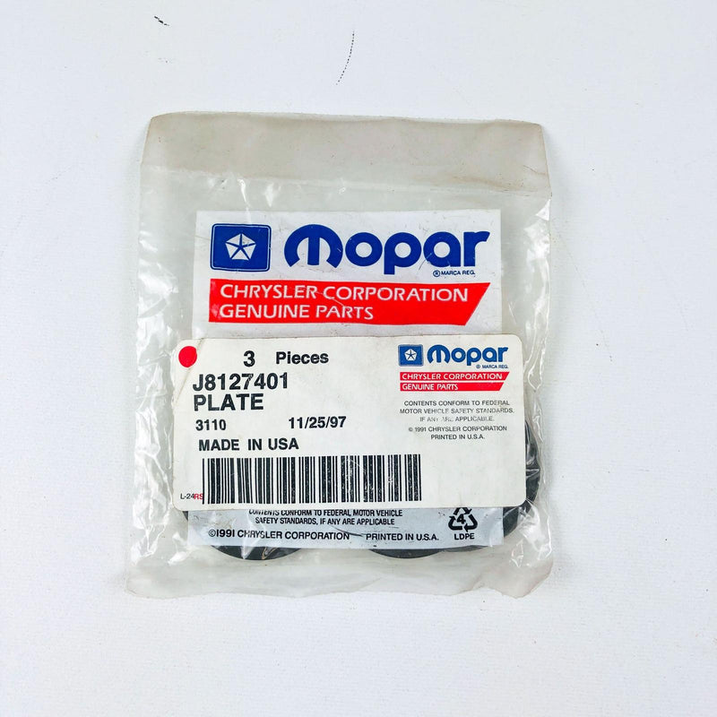 Mopar J8127401 Plate OEM NOS Qty 3 6
