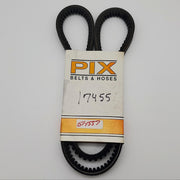 Pix 17455 Belt Cogged 0.53" Wide 45.77" Length Bottom Cog 1