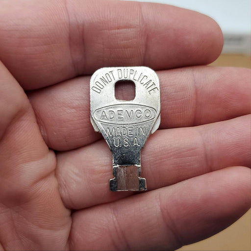 Ademco Keyswitch Key 507-225 Formed Key High Security USA Made NOS 1