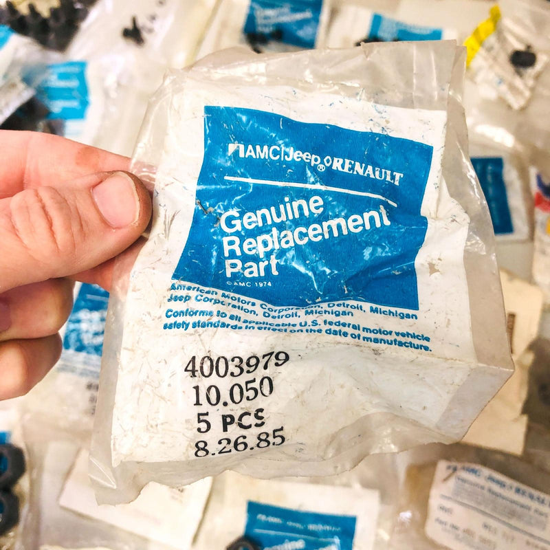 AMC Jeep 4003979 Nut for Front Spring Bushing Bolt OEM NOS 81-86 CJ 5-8 Cher Wag 2