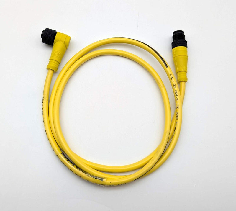 Brad Connectivity 1200660376 Micro-Change Cable 4 Pin Male to 90 Deg Fem 1 Meter