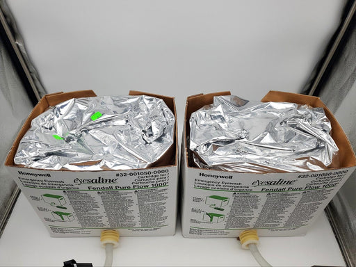 Honeywell 32-001050-0000 Saline Refill Packs Pure Flow 1000 3.8 Gal Exp 12/23 2