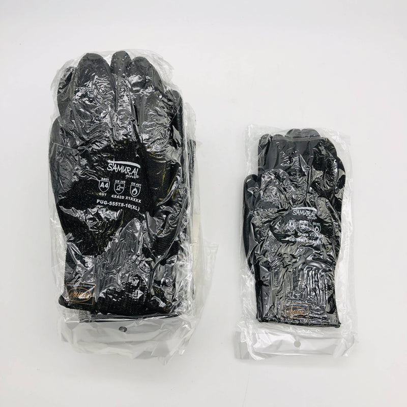 Global Glove PUG-555TS Cut Resistant Glove 10/XL Samurai Pu W/ Taeki5 12 Pairs 8