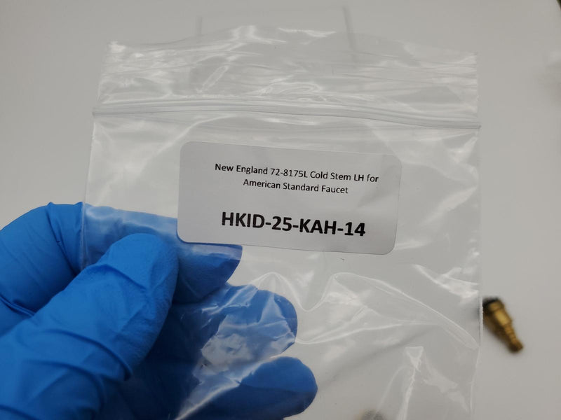 New England 72-8175L Cold Stem LH for American Standard Faucet 7