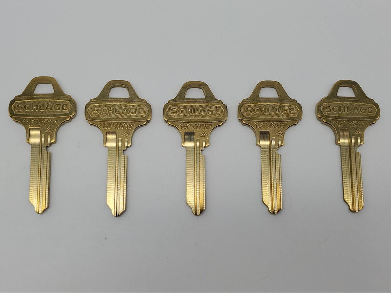 2x Schlage 35-016 C145 Key Blanks Everest Control Key C145 Keyway Nickel Silver 3