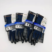 Ansell 97-505 Cut Resistant Work Glove Sz Medium 9 Nitrile Foam Palm 4 Pairs 8
