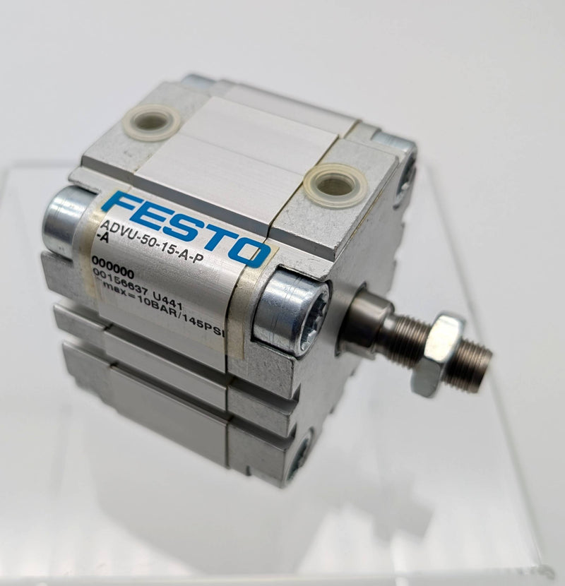 Festo ADVU-50-15-A-P-A Cylinder Compact Short Stroke 50mm Piston 15mm Stroke 1