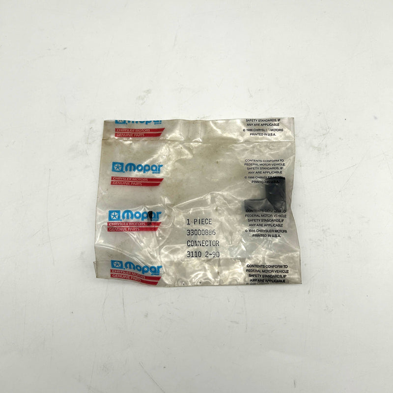 Mopar 33000886 Connector OEM New Old Stock NOS Sealed