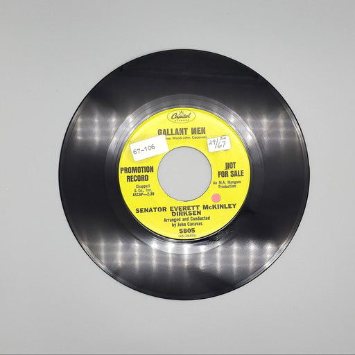 Everett Dirksen Gallant Men / The New Colossus Single Record Capitol 1967 PROMO 1